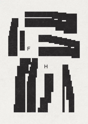 A cover of "Typographic sculpture" cluster. The owner is talt1. The cluster consists of 350 elements.