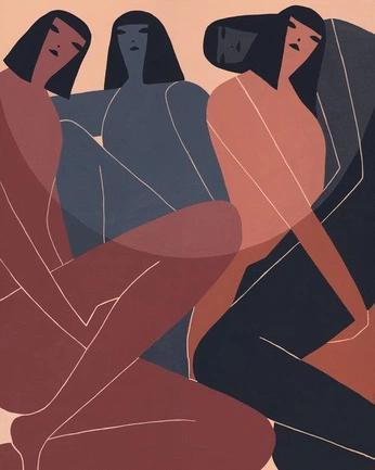 A cover of "The feminine" cluster. The owner is leostudios. The cluster consists of 36 elements.