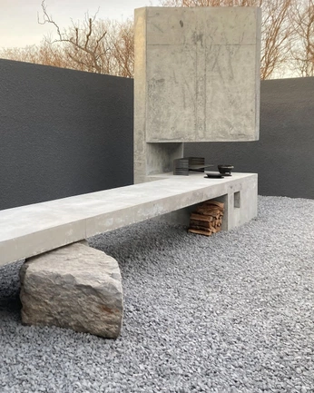 A cover of "Outdoor kitchen" cluster. The owner is luke. The cluster consists of 5 elements.