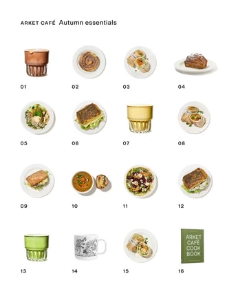 A cover of "Arket cafe" cluster. The owner is siljeth. The cluster consists of 106 elements.