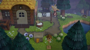 A cover of "My Animal Crossing Islan" cluster. The owner is adalie. The cluster consists of 32 elements.