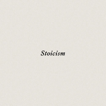 A cover of "Stoicism" cluster. The owner is laurenledonne. The cluster consists of 2 elements.