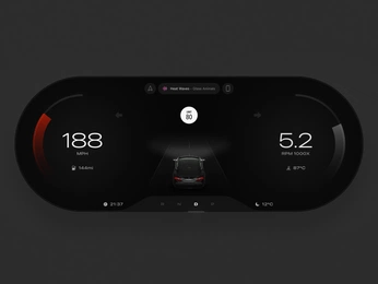 A cover of "Autombile Dashboard UI" cluster. The owner is chaitanya. The cluster consists of 13 elements.