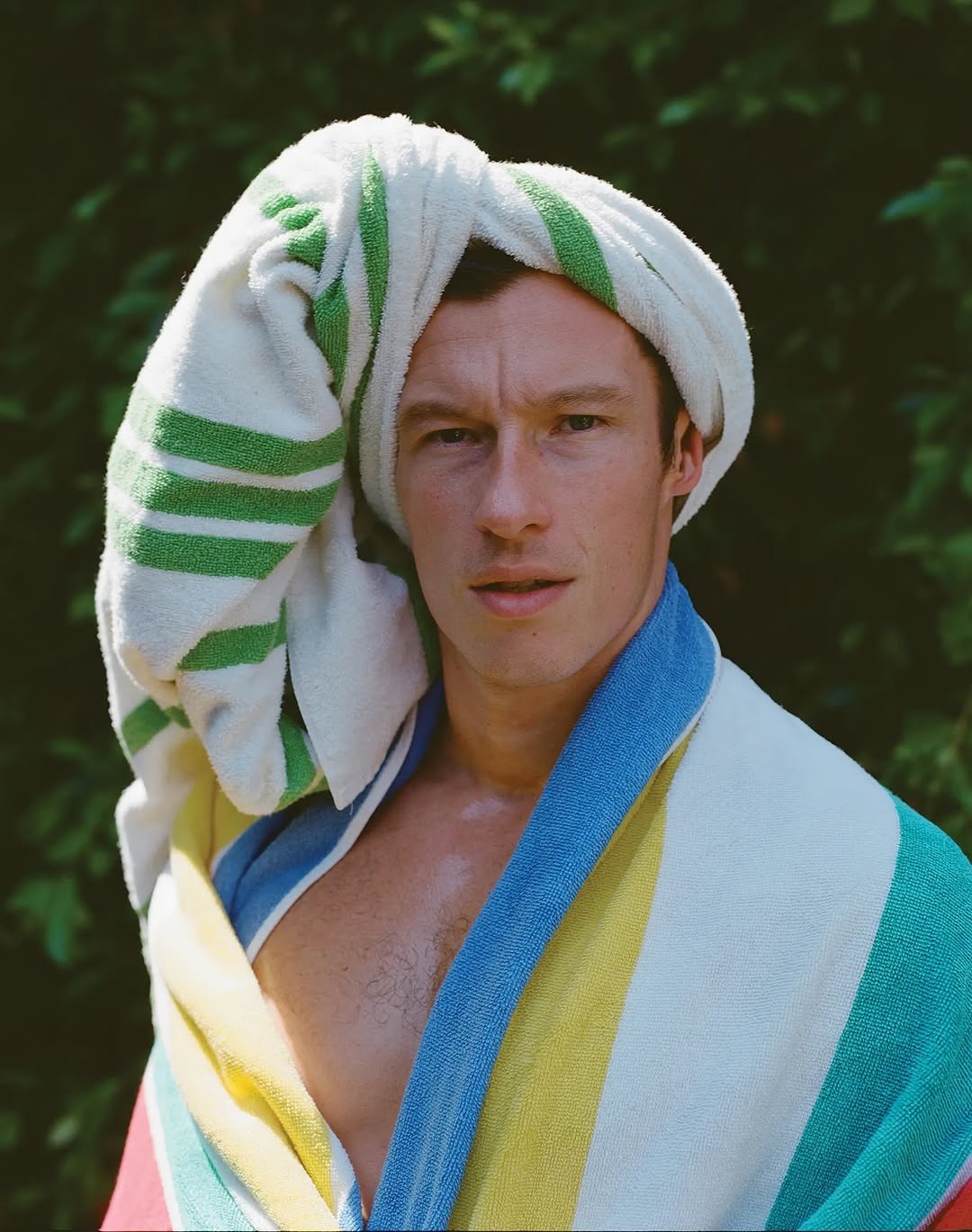 Actor Callum Turner photographed by Theo Wenner for Vanity Fair.