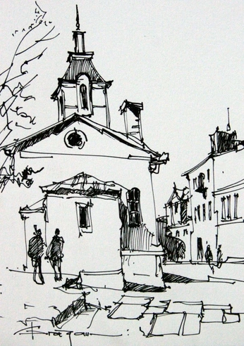 A cover of "scketches" cluster. The owner is escentra. The cluster consists of 6 elements.