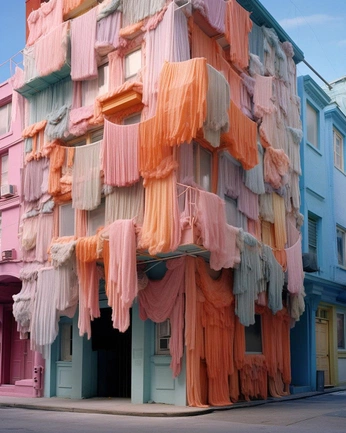 A cover of "Unique Building Art" cluster. The owner is summer63. The cluster consists of 4 elements.