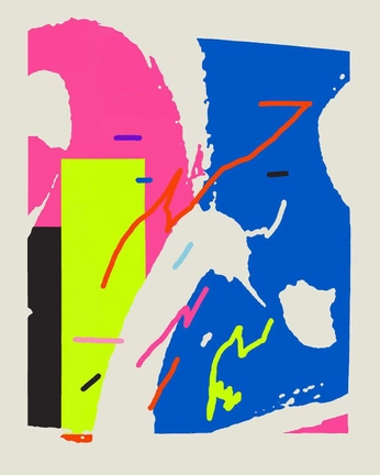 A cover of "COLOR BLOCK" cluster. The owner is jinkaz. The cluster consists of 26 elements.