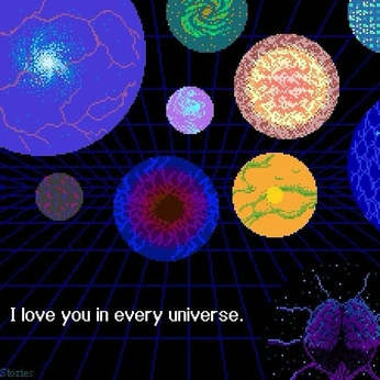 A cover of "LOVE" cluster. The owner is moonkissedlua. The cluster description is "“You have bewitched me, body and soul”". The cluster consists of 3 elements.