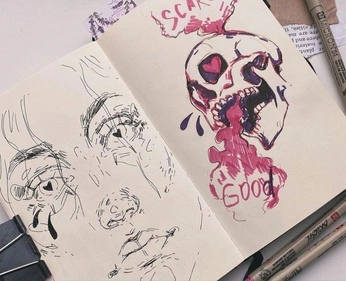 A cover of "art" cluster. The owner is keylimepiesh. The cluster consists of 10 elements.