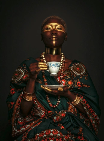 A cover of "Coffee illustrations moo" cluster. The owner is anetoo. The cluster consists of 5 elements.