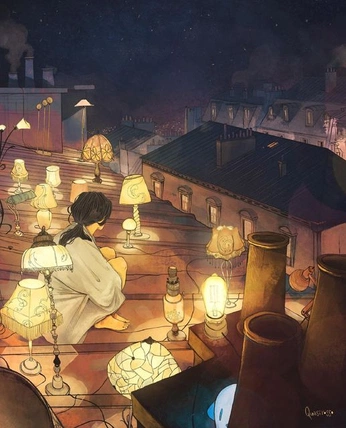 A cover of "illustrations" cluster. The owner is victoria2005. The cluster consists of 27 elements.