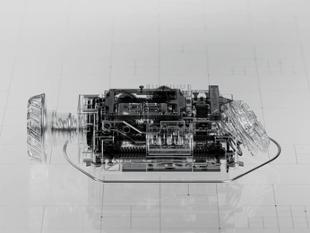 A cover of "High Precision Design" cluster. The owner is lhotam. The cluster description is "Often from JPN, colorful, mechanism, clear, clean". The cluster consists of 6 elements.