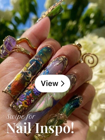 A cover of "Nail Inspo" cluster. The owner is kayytlc. The cluster consists of 1 element.