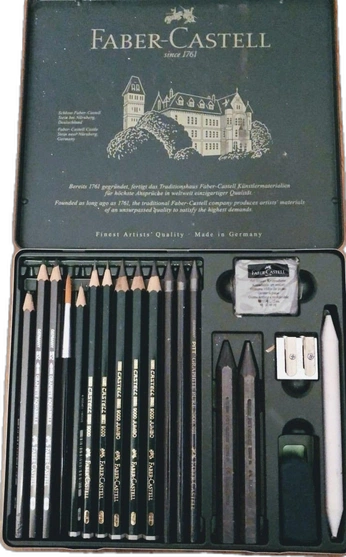 A cover of "Drawing Materials" cluster. The owner is makross. The cluster consists of 17 elements.