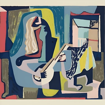 A cover of "Asian American art" cluster. The owner is sandracheese. The cluster consists of 40 elements.