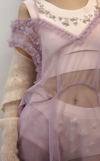 A cover of "◽️💜🦄⚪️💟🟣" cluster. The owner is atlasxavier. The cluster consists of 4 elements.