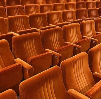 A cover of "CINESTHETIC" cluster. The owner is kemmotar. The cluster description is "Motion Picture Person. Cinema, TV, Music and beyond.". The cluster consists of 1443 elements.