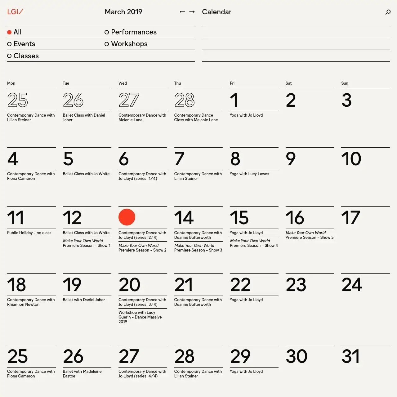Content Calendar + Scheduling