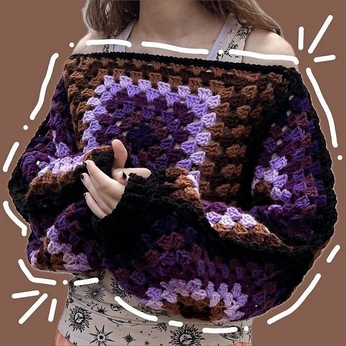 A cover of "Crochet!!" cluster. The owner is nekomancernat. The cluster consists of 37 elements.