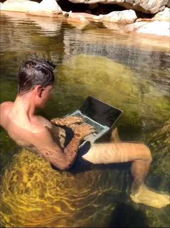 A cover of "Nature and work" cluster. The owner is rajas.br. The cluster consists of 2 elements.