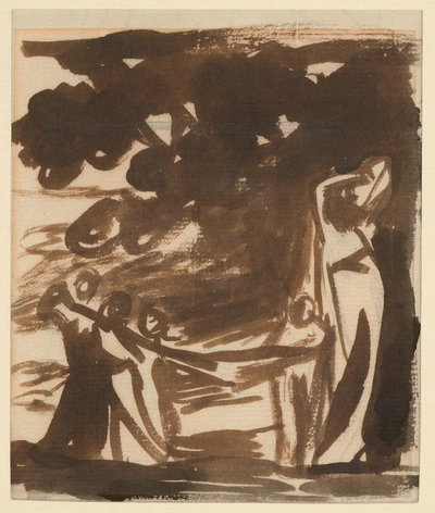 An image added by cosmos on Jul 20, 2024. May present: painting, dante and vergil in the underworld, art, portrait, {"drawings (visual works)".