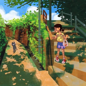 A cover of "Scenes" cluster. The owner is paurvlo. The cluster consists of 375 elements.