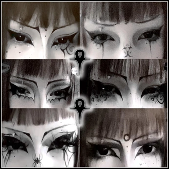 A cover of "makeup inspiration" cluster. The owner is m4chines. The cluster consists of 130 elements.