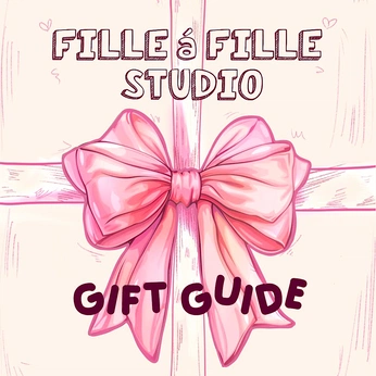 A cover of "gift guide" cluster. The owner is filleafille. The cluster consists of 8 elements.