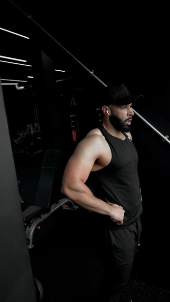 A cover of "Aesthetic Gym Content" cluster. The owner is chadbaptiste. The cluster consists of 3 elements.