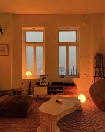 A cover of "Home inspo" cluster. The owner is honey.fucka. The cluster consists of 44 elements.