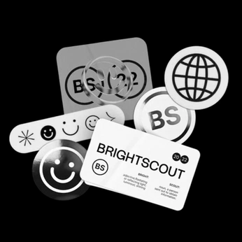 A cover of "Stickers" cluster. The owner is danserif. The cluster consists of 67 elements.