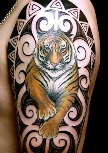 A cover of "Tattoos" cluster. The owner is bluephoenix1965. The cluster consists of 368 elements.