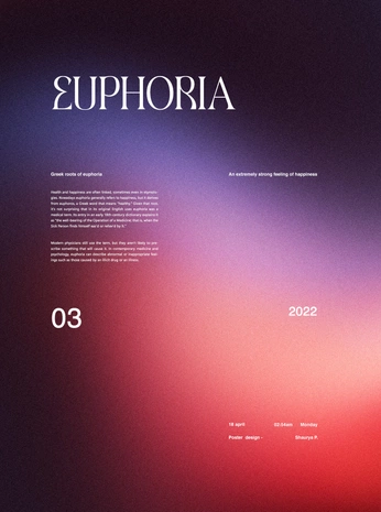 A cover of "Poster Design" cluster. The owner is nanat0ni. The cluster consists of 8 elements.