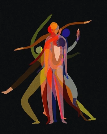 A cover of "dance therapy" cluster. The owner is sashazy. The cluster consists of 64 elements.