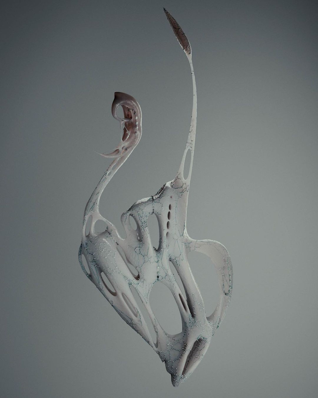 mother (2021), a digital sculpture by Lisa Meinesz.