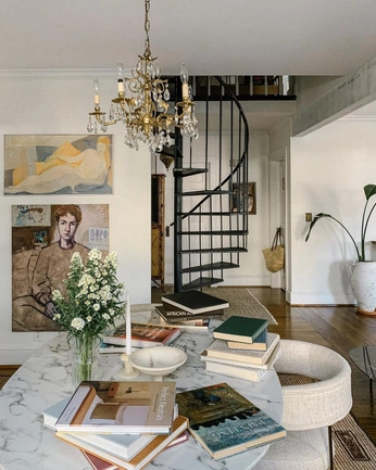 A cover of "Design Interior" cluster. The owner is leena8. The cluster consists of 6 elements.