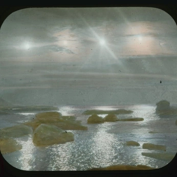 A cover of "ACRES" cluster. The owner is campa. The cluster description is "iceland 25. and there were acres of space. ". The cluster consists of 72 elements.