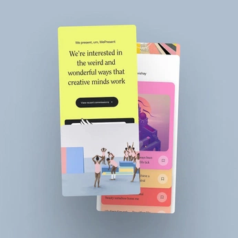 A cover of "Colourful webdesign" cluster. The owner is sarabenfer. The cluster consists of 12 elements.