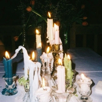 A cover of "RitualCore" cluster. The owner is maurissajean. The cluster description is "Devotional Living". The cluster consists of 22 elements.