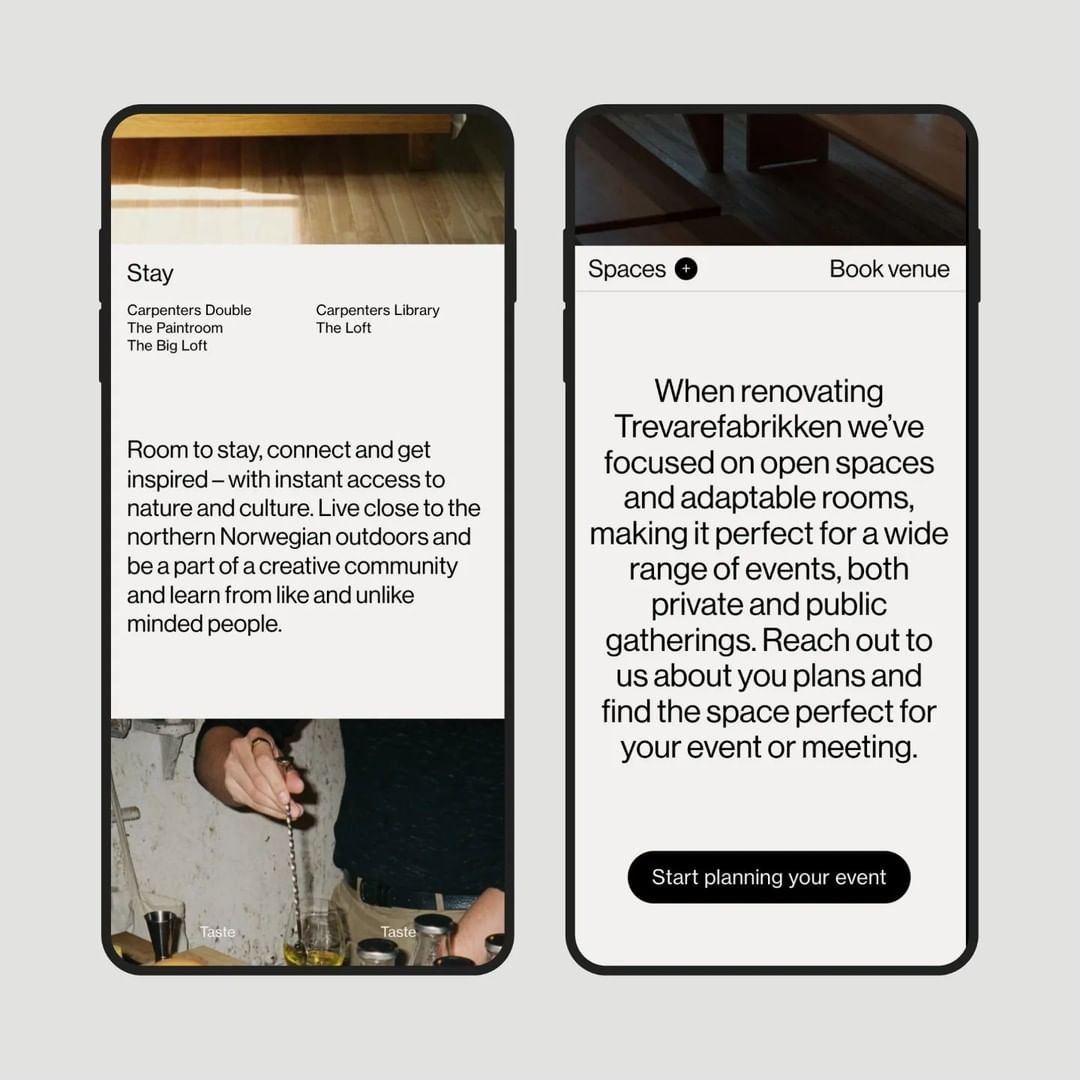 An Instagram carousel post added by cmurda on Oct 26, 2023. The author is @morrre.dsgn.