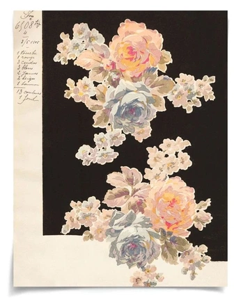 A cover of "PROJET LE ROSIER //" cluster. The owner is lilchloe. The cluster consists of 24 elements.