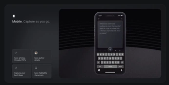 A cover of "UI inspo" cluster. The owner is drankou. The cluster consists of 3 elements.