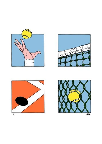 A cover of "tennis" cluster. The owner is gorillaland. The cluster consists of 54 elements.