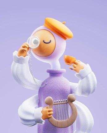 A cover of "3d character" cluster. The owner is amirhere. The cluster consists of 18 elements.