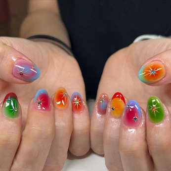 A cover of "Nails:)" cluster. The owner is nzxjab. The cluster consists of 1 element.