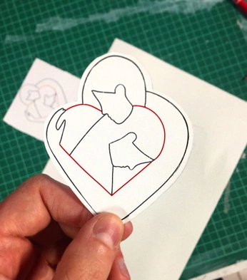 A cover of "PRINT" cluster. The owner is liliseries. The cluster consists of 12 elements.