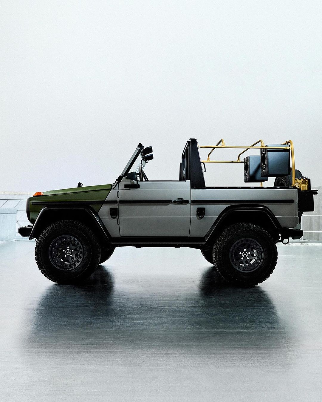 An Instagram carousel post added by 6 on Oct 22, 2024. The author is @mercedesbenz.