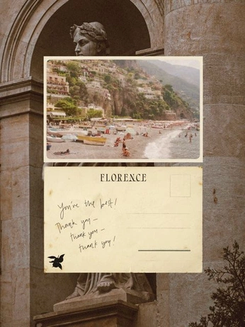 A cover of "World Pizza Day Postcard" cluster. The owner is makayla36. The cluster consists of 12 elements.