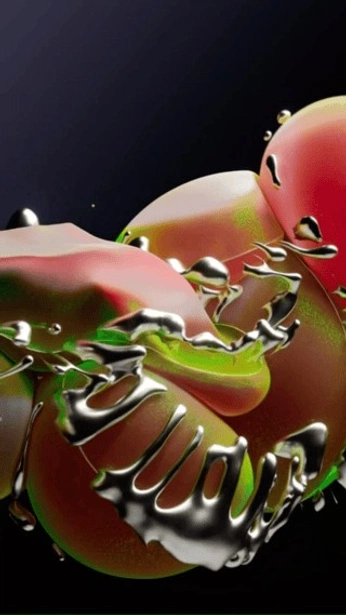 A cover of "3D ART" cluster. The owner is po.line. The cluster consists of 2 elements.