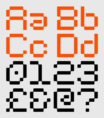 A cover of "Open source fonts" cluster. The owner is destefanis. The cluster consists of 2 elements.